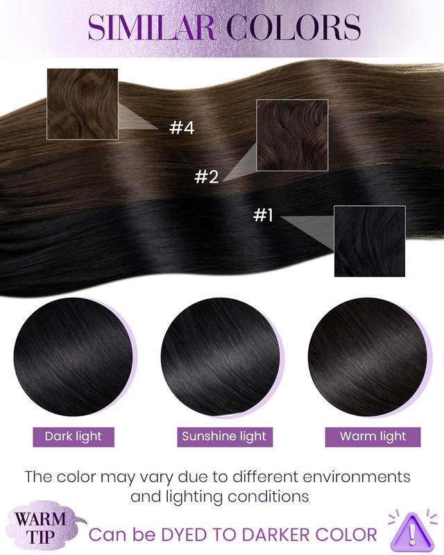 LaaVoo Micro Ring Human Hair Extensions - 56 Gram Real Human Hair Micro Extensions