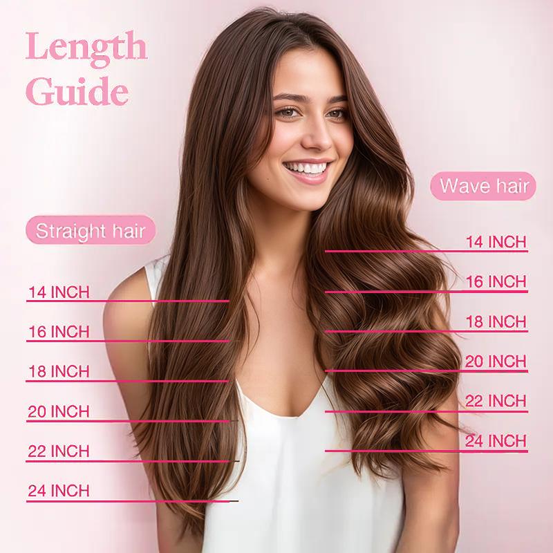 YoungSee 100% Human Hair Micro Loop Extensions - 14-28 Inches Soft Silky Micro Ring Style (Black Friday)