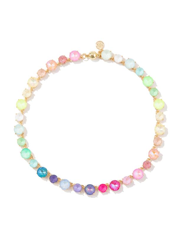 Avalyn Lucky Nine Purple Li Huo Crystal Necklace - Attract Wealth, Noble People & Love