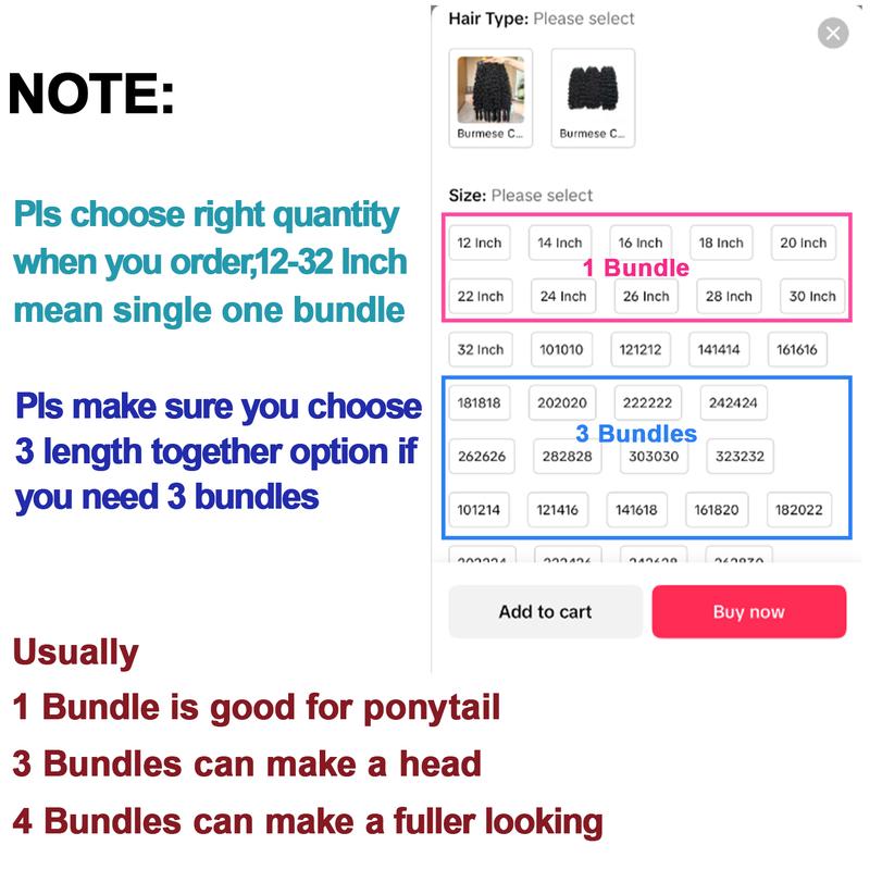 100% Raw Burmese Curly Virgin Hair Bundles - Natural Black Spiral Weft Extensions for Black Women