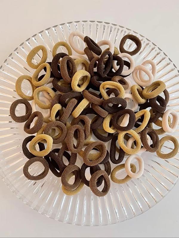 Girls' 150-Piece Cute Hair Set - High Elasticity Rubber Bands, Non-Damaging Hair Ties