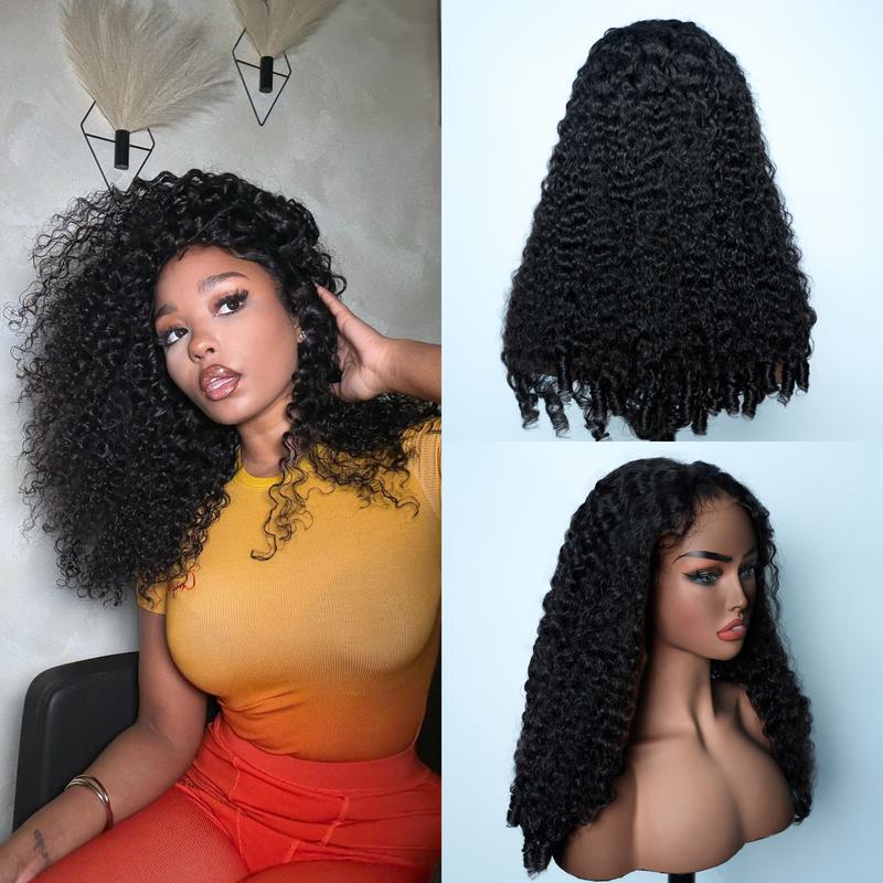 Ashine Brazilian Virgin Human Hair Bundles - 10A Burmese Curly Water Wave (14-30 Inches, Wet & Wavy, Glueless)