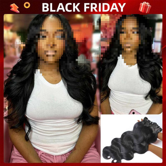 Wequeen 10A 100% Brazilian Virgin Human Hair - 12"-36" Body Wave/Burmese Curl/Straight