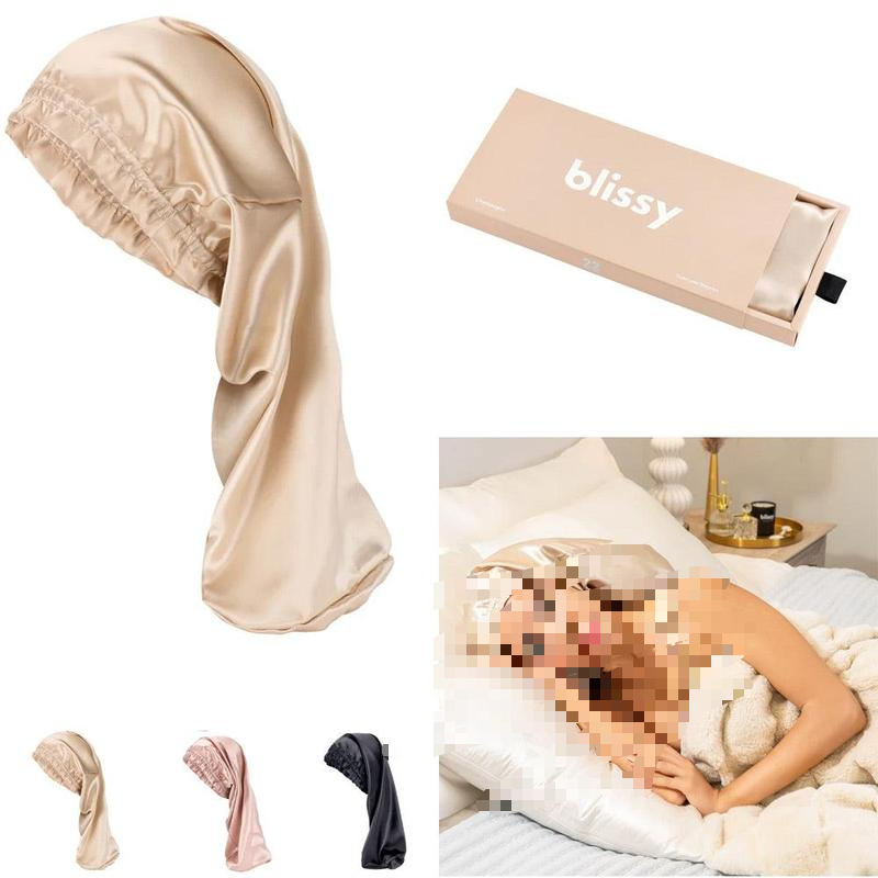 Blissy 100% Mulberry Silk - Ideal for Braids, Locs, Extensions & Waist-Length Hair