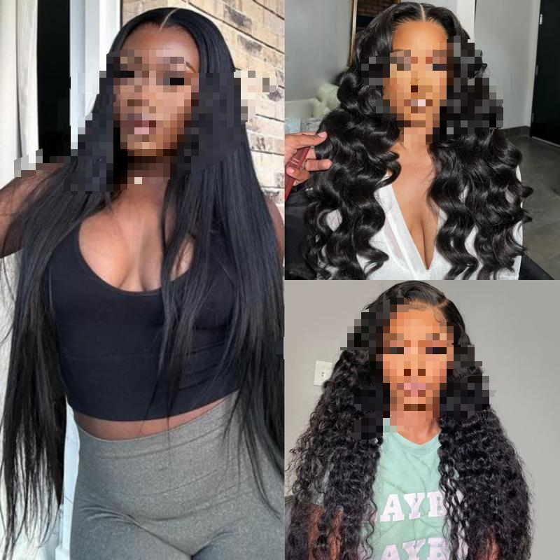 West Kiss Brazilian Virgin Human Hair Bundles - Body/Straight/Deep Wave (Sew-in/Glue-in, Black Friday)