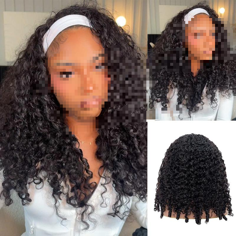 Ashine Brazilian Virgin Human Hair Bundles - 10A Burmese Curly Water Wave (14-30 Inches, Wet & Wavy, Glueless)