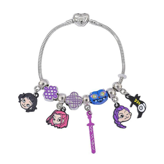 DIY KPop Demon Hunters Charm Bracelet [Xmas Gift] – Cute Anime Jewelry | TikTokShop Black Friday