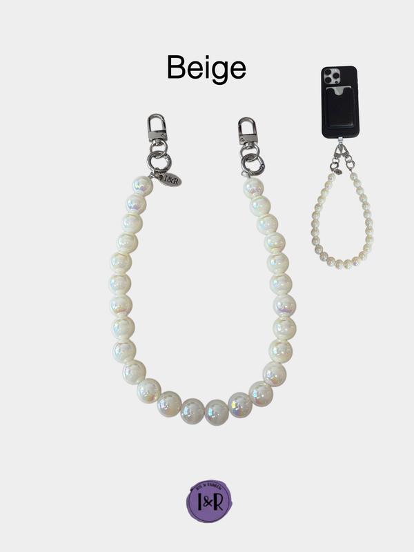 Iris & Rainbow Stainless Steel Beaded Chain Necklace - Style #A3791