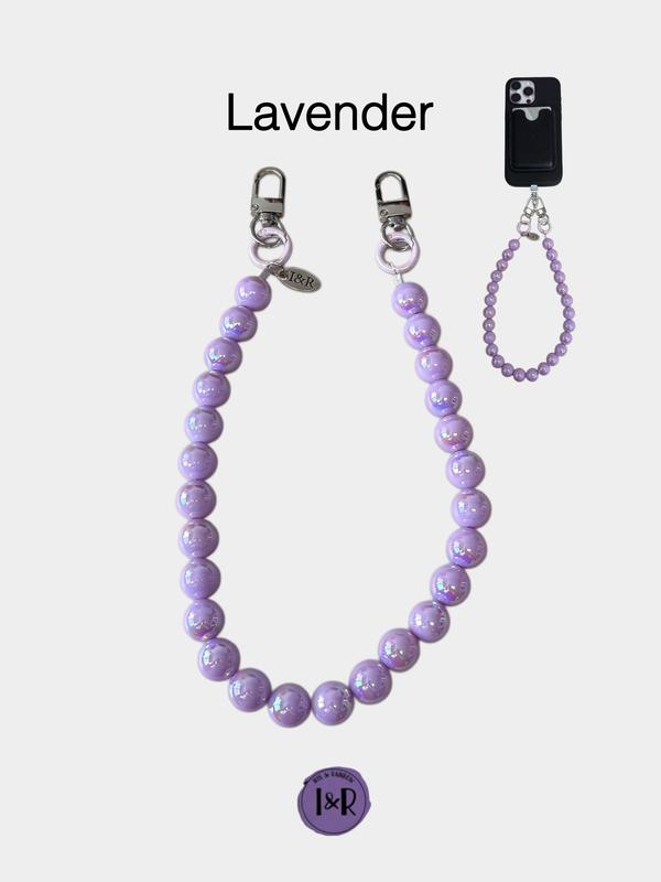 Iris & Rainbow Stainless Steel Beaded Chain Necklace - Style #A3791