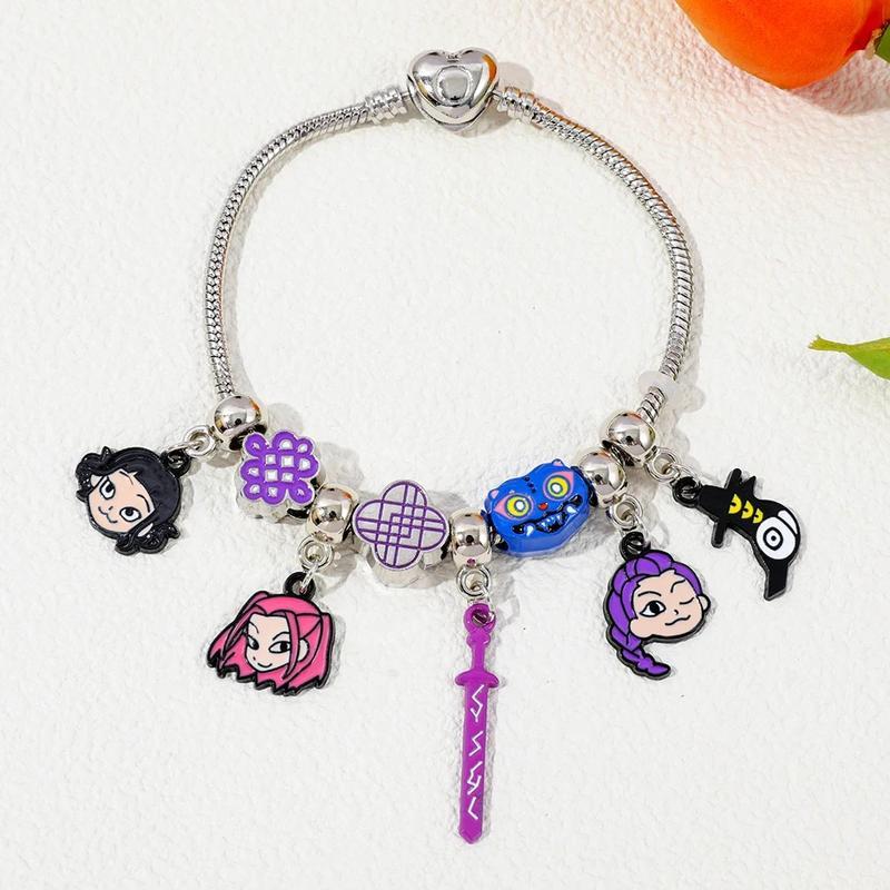 DIY KPop Demon Hunters Charm Bracelet [Xmas Gift] – Cute Anime Jewelry | TikTokShop Black Friday