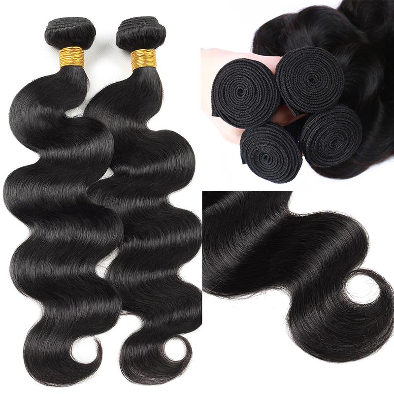 Brazilian Virgin Human Hair 30 Inch - 134 Strands Wave Straight Traditional Sew-In Quick Weave