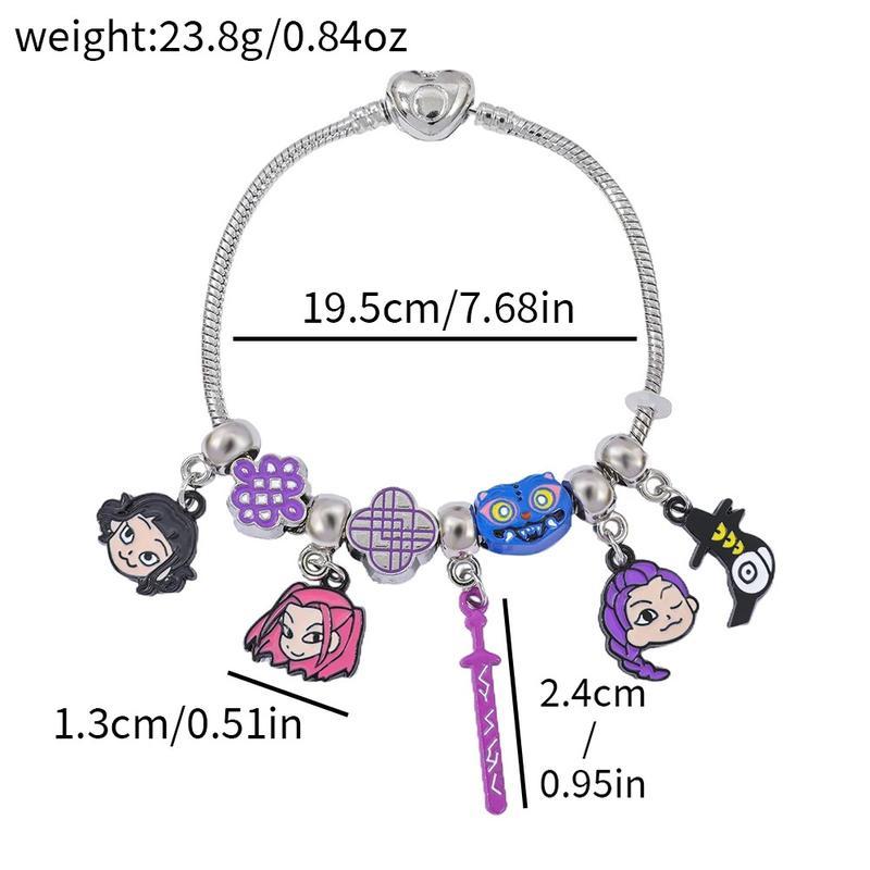 DIY KPop Demon Hunters Charm Bracelet [Xmas Gift] – Cute Anime Jewelry | TikTokShop Black Friday