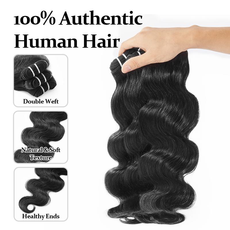 Wequeen 10A 100% Brazilian Virgin Human Hair - 12"-36" Body Wave/Burmese Curl/Straight
