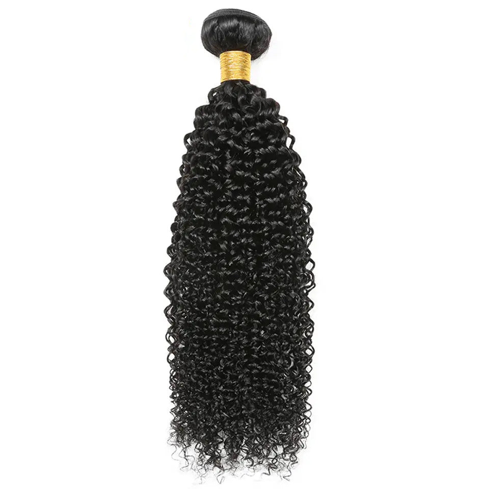 Vinisay Brazilian Virgin Hair Bundles - Body Wave/Straight Quick Weave 12-30" Natural Black