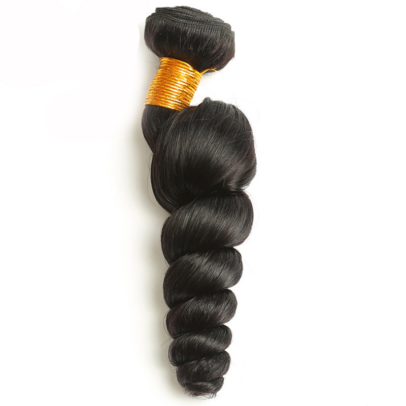 Vinisay Brazilian Virgin Hair Bundles - Body Wave/Straight Quick Weave 12-30" Natural Black