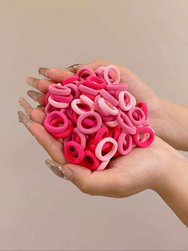 Girls' 150-Piece Cute Hair Set - High Elasticity Rubber Bands, Non-Damaging Hair Ties