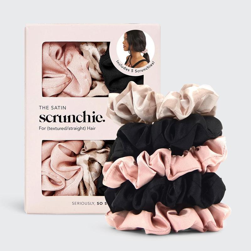 Assorted Satin Sleep Scrunchies - Hair-Friendly Nighttime Hair Ties