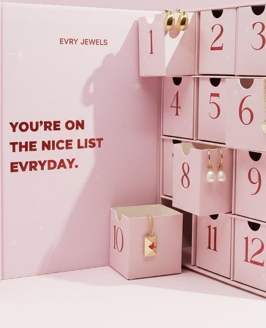 EVRY JEWELS Women’s 12 Days of Sparkle Advent Calendar