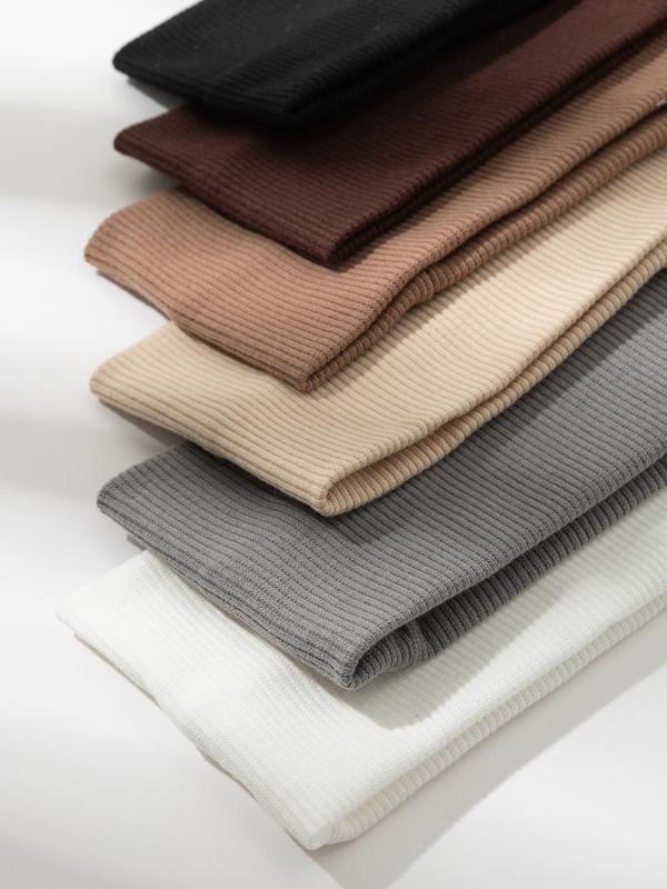 3pcs Unisex Sweat-Absorbing Knit Headbands - High Elastic Yoga/Running Sweat-Wicking Bands