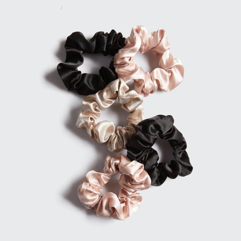 Assorted Satin Sleep Scrunchies - Hair-Friendly Nighttime Hair Ties