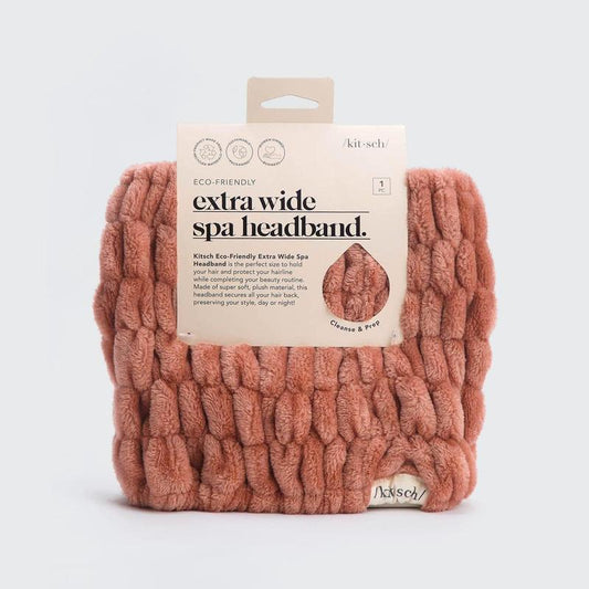 Extra Wide Spa Headband by Kitsch – Soft, Comfortable & Perfect for Relaxation